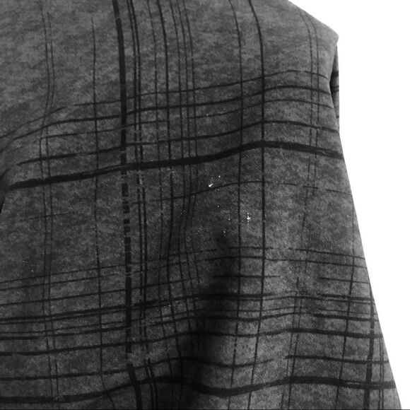 Burnside black plaid board shorts 36 - Picture 4 of 7